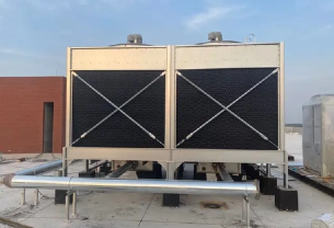 크로스 흐름 냉각 타워를 에너지 효율적으로 만드는 디자인 기능